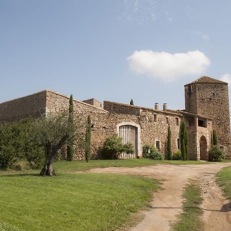 Hotel Castell De Vallgornera Peralada Exterior foto